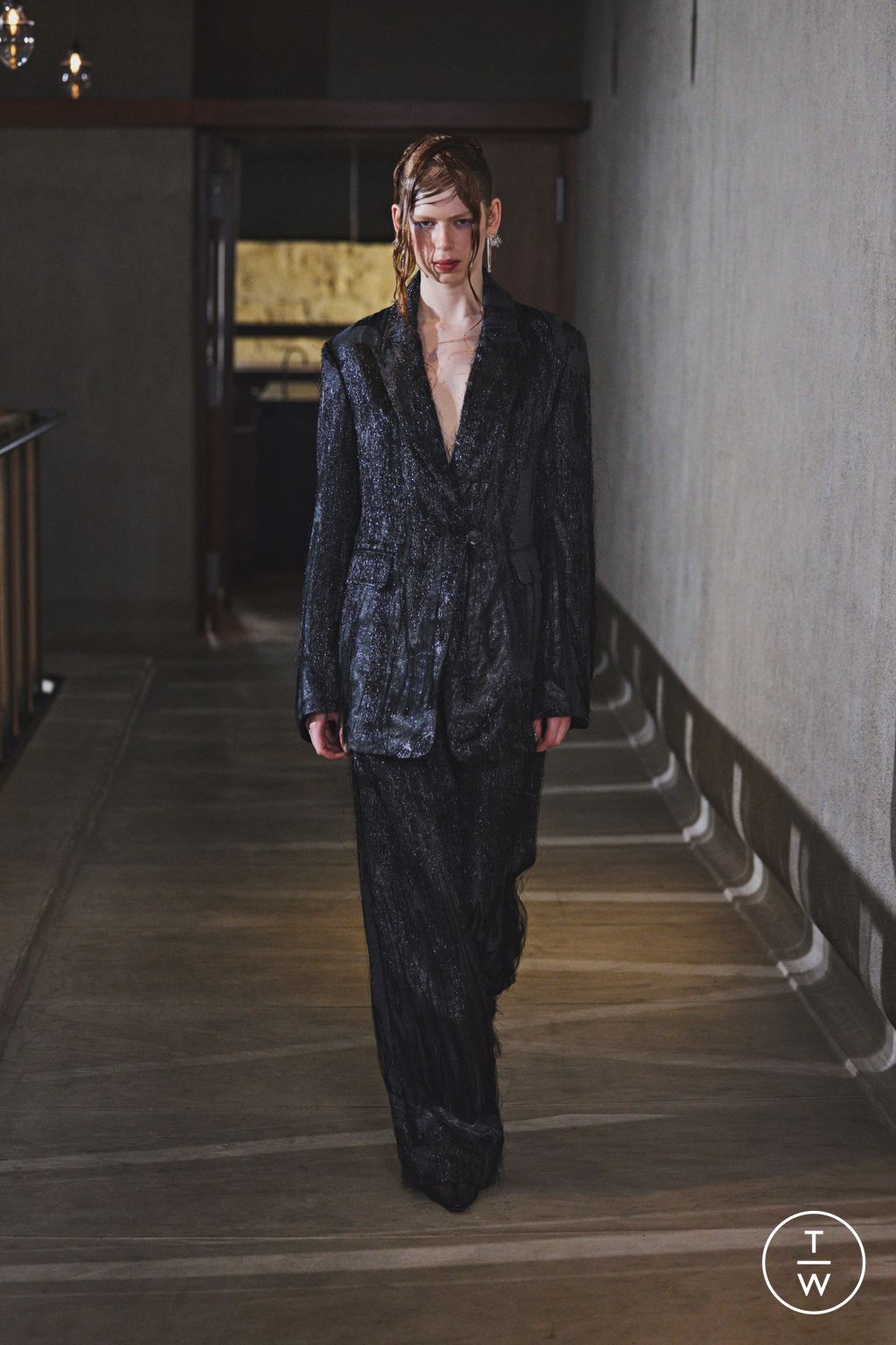 Fashion Week Paris Spring/Summer 2026 look 35 from the Mame Kurogouchi collection womenswear
