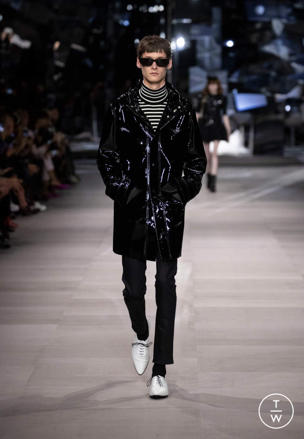 Fashion Week Paris Spring/Summer 2019 look 36 from the Celine collection womenswear