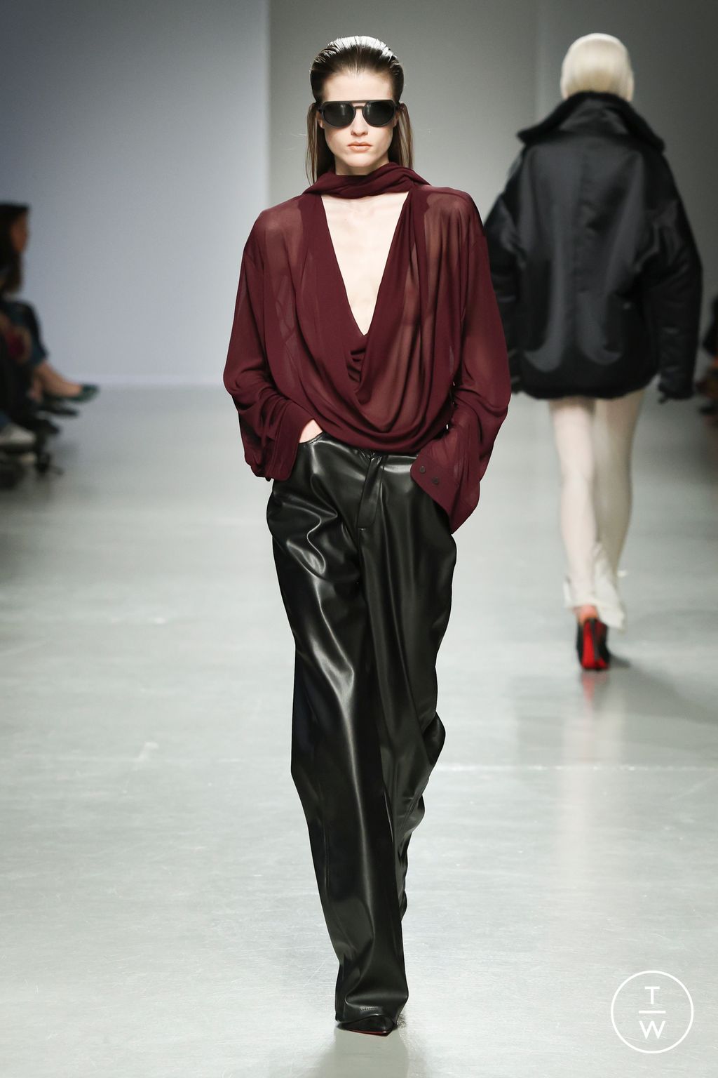 Fashion Week Paris Fall/Winter 2025 look 36 from the Atlein collection womenswear