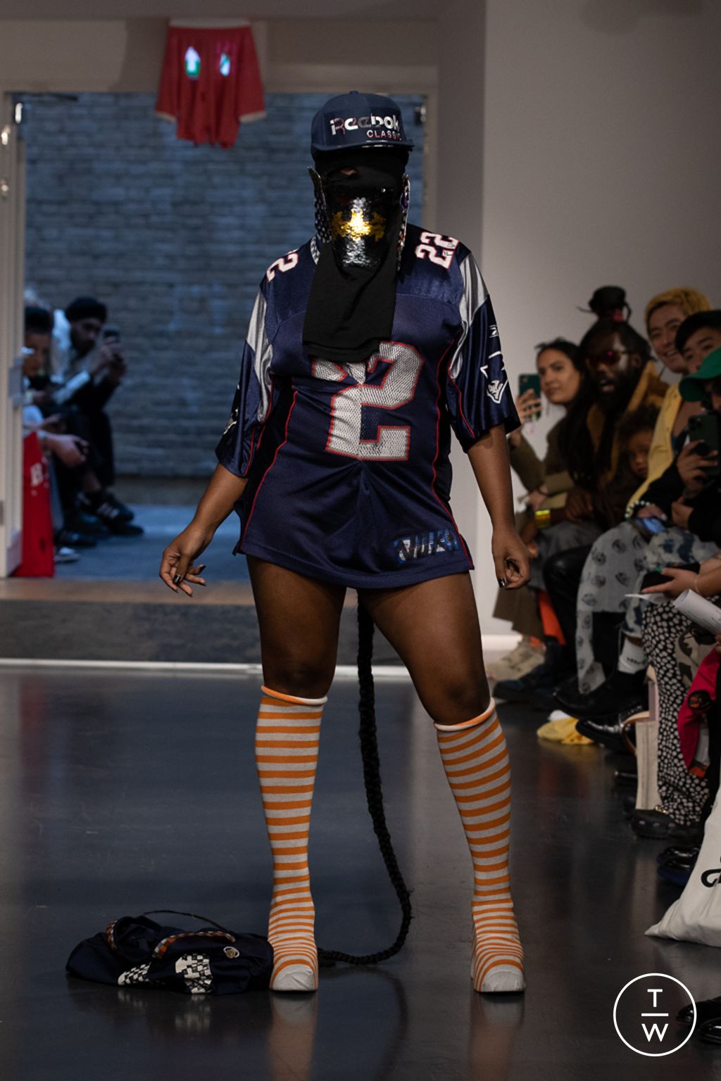 Fashion Week London Spring/Summer 2023 look 37 from the NOKI collection womenswear