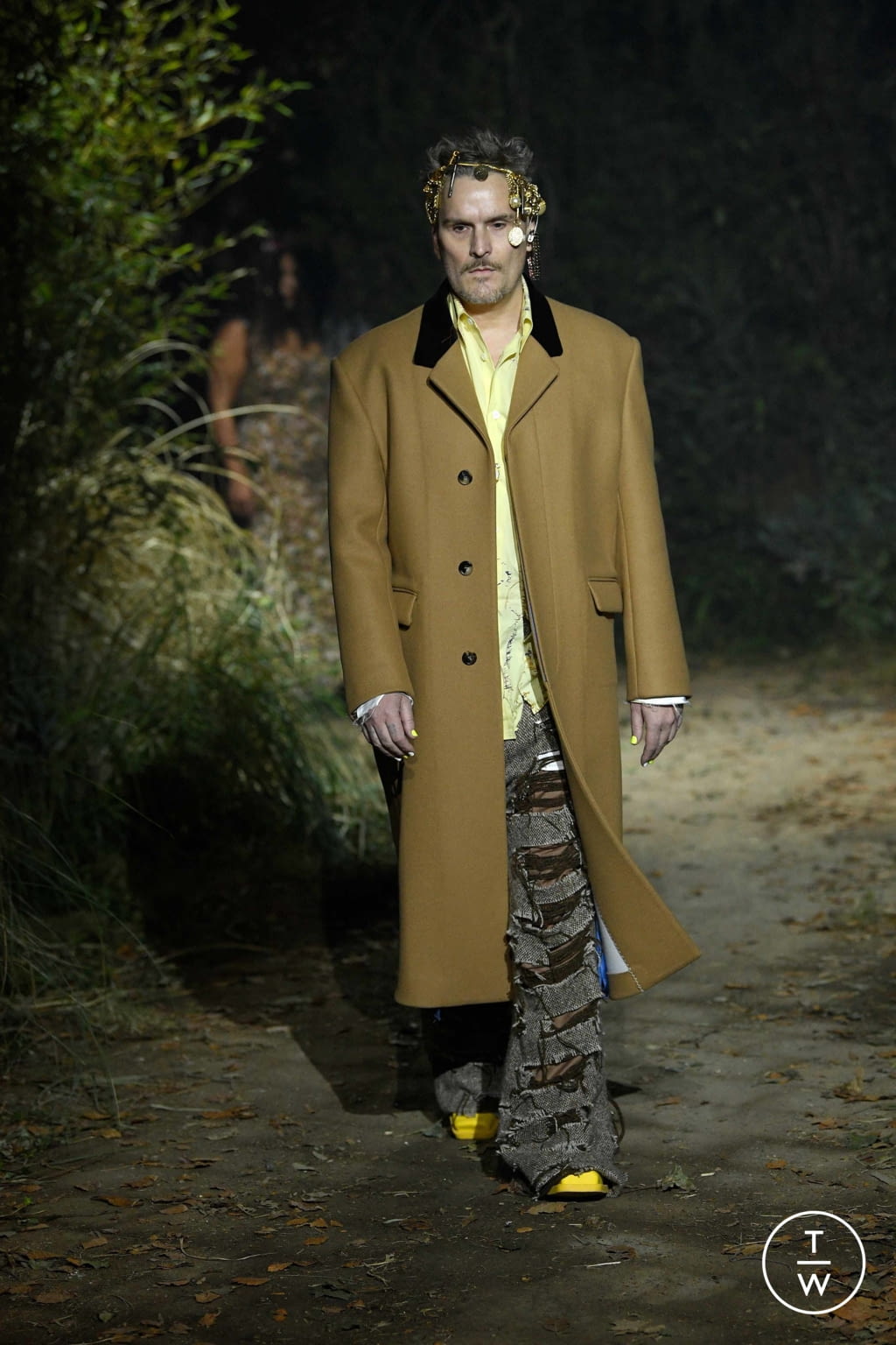 Fashion Week Milan Fall/Winter 2022 look 36 from the Marni collection 女装