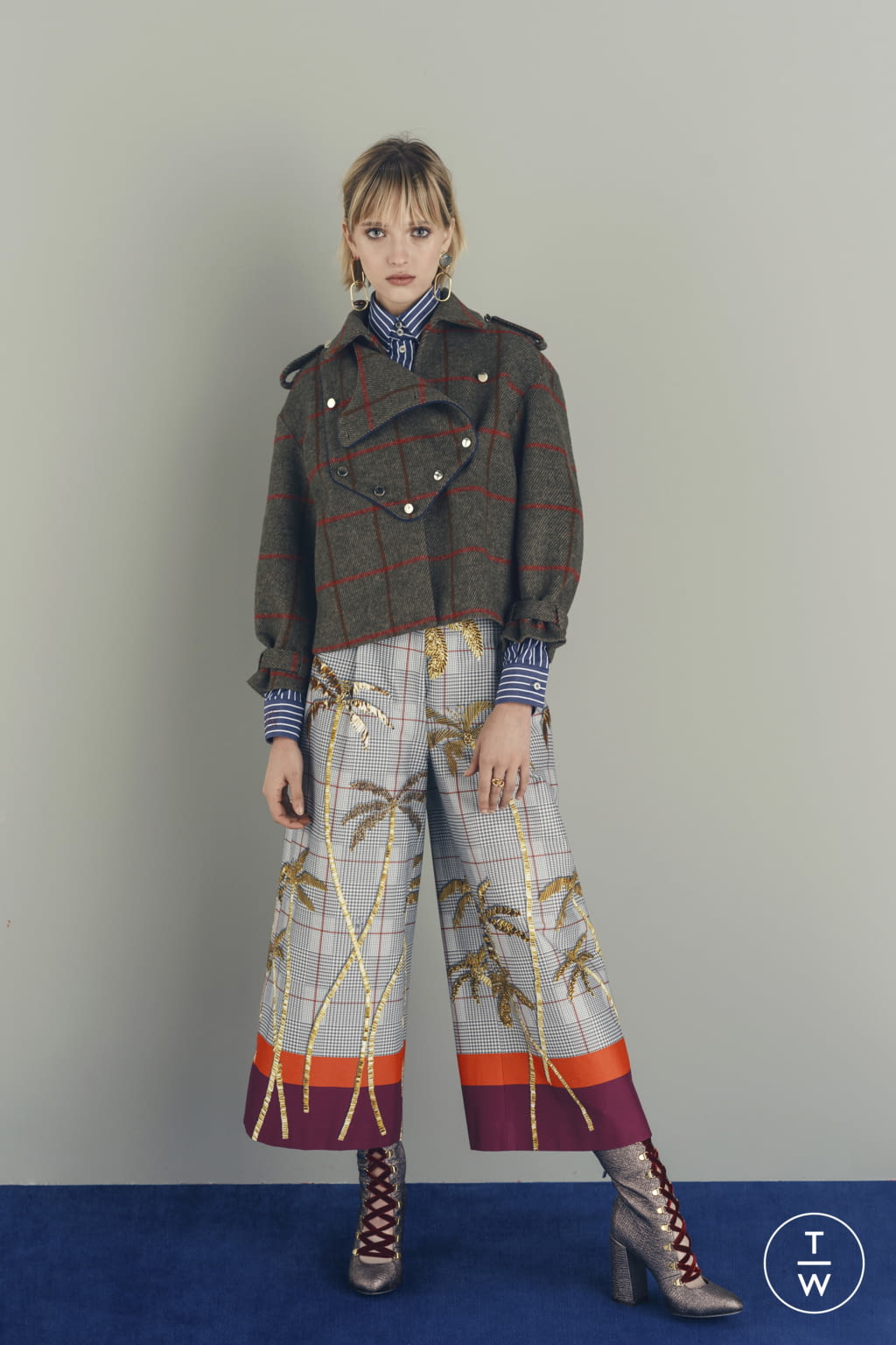 Fashion Week Milan Pre-Fall 2019 look 37 from the Stella Jean collection womenswear