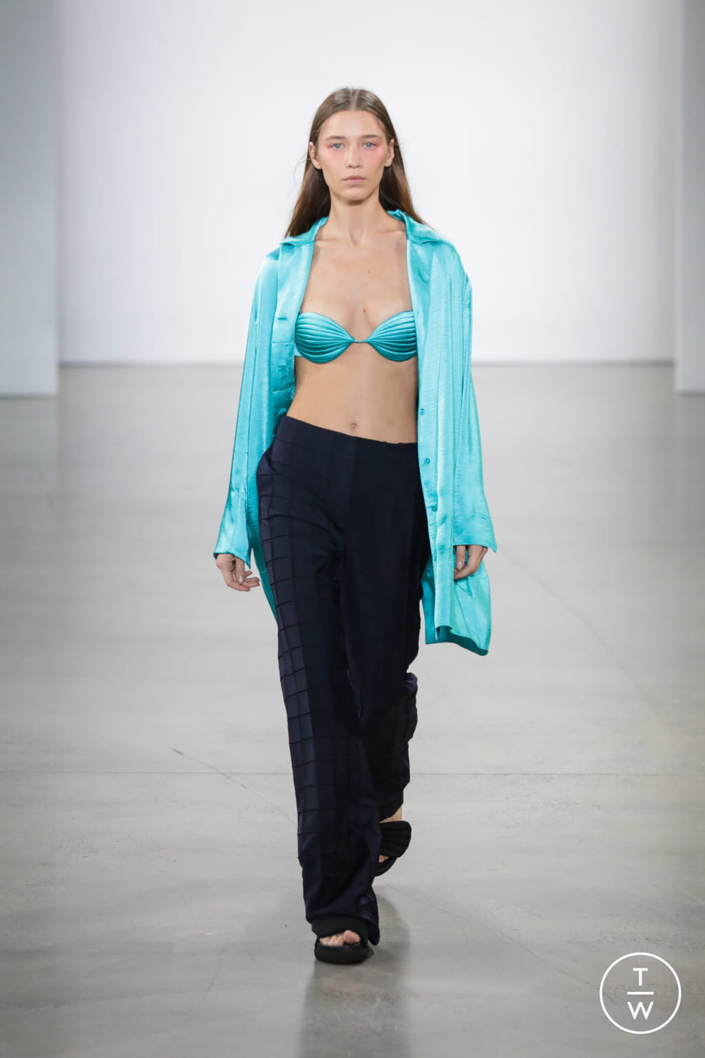 Fashion Week New York Spring/Summer 2022 look 36 from the Bevza collection womenswear