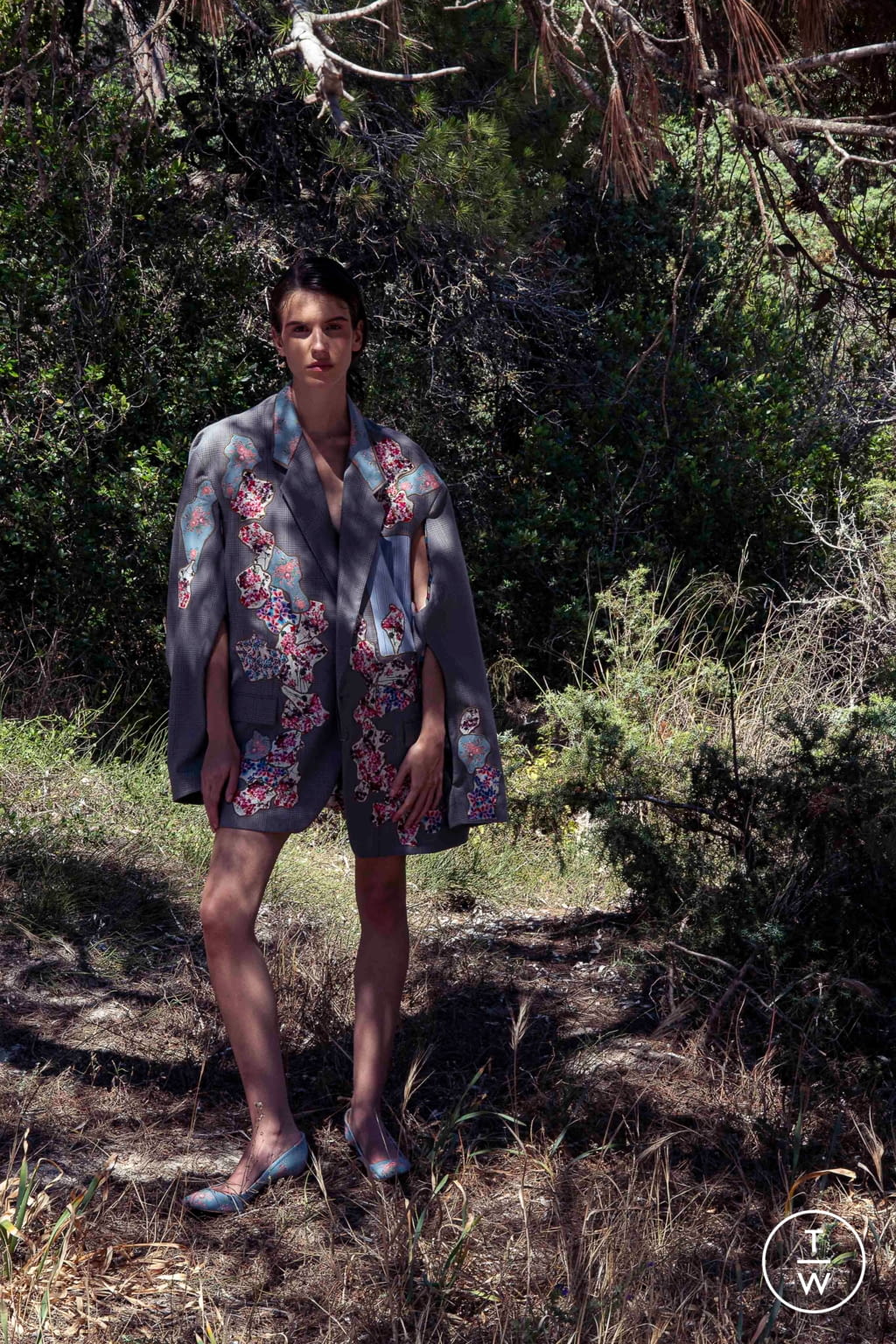 Fashion Week Milan Resort 2022 look 36 from the Antonio Marras collection womenswear