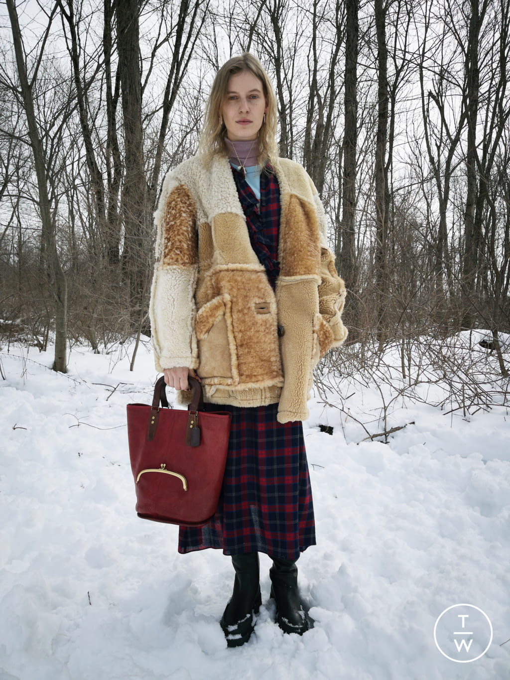 Fashion Week New York Fall/Winter 2021 look 36 from the Coach collection 女装