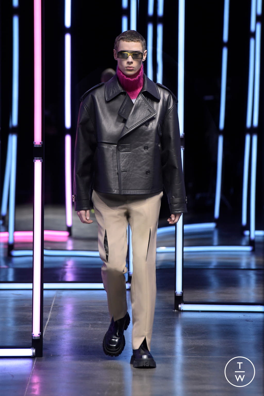 Fashion Week Milan Fall/Winter 2021 look 36 from the Fendi collection menswear
