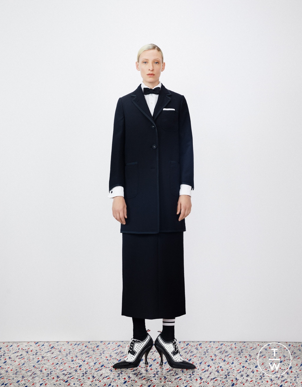 Fashion Week Paris Resort 2020 look 36 from the Thom Browne collection 女装