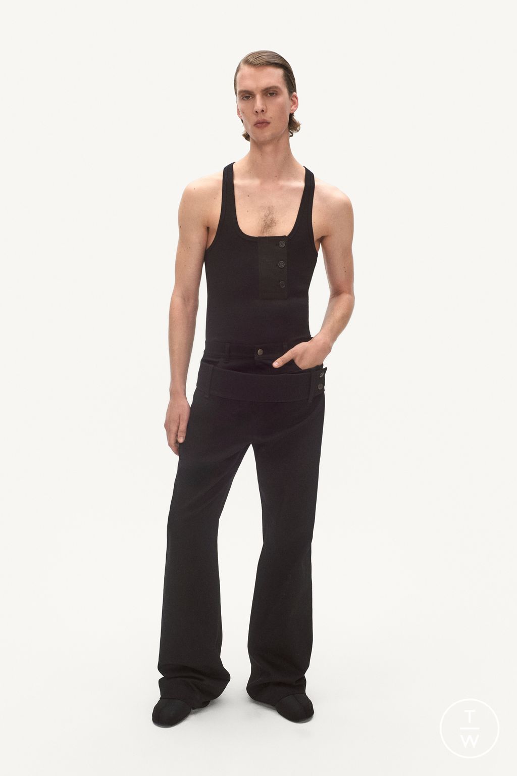 Fashion Week Paris Resort 2025 look 36 from the Courrèges collection womenswear