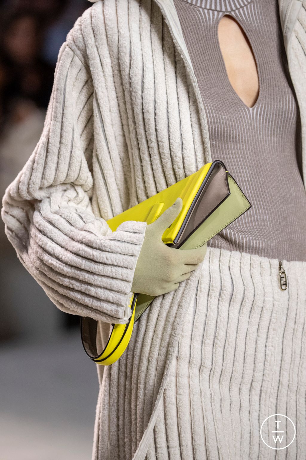 Fashion Week Milan Spring/Summer 2024 look 38 from the Fendi collection womenswear accessories