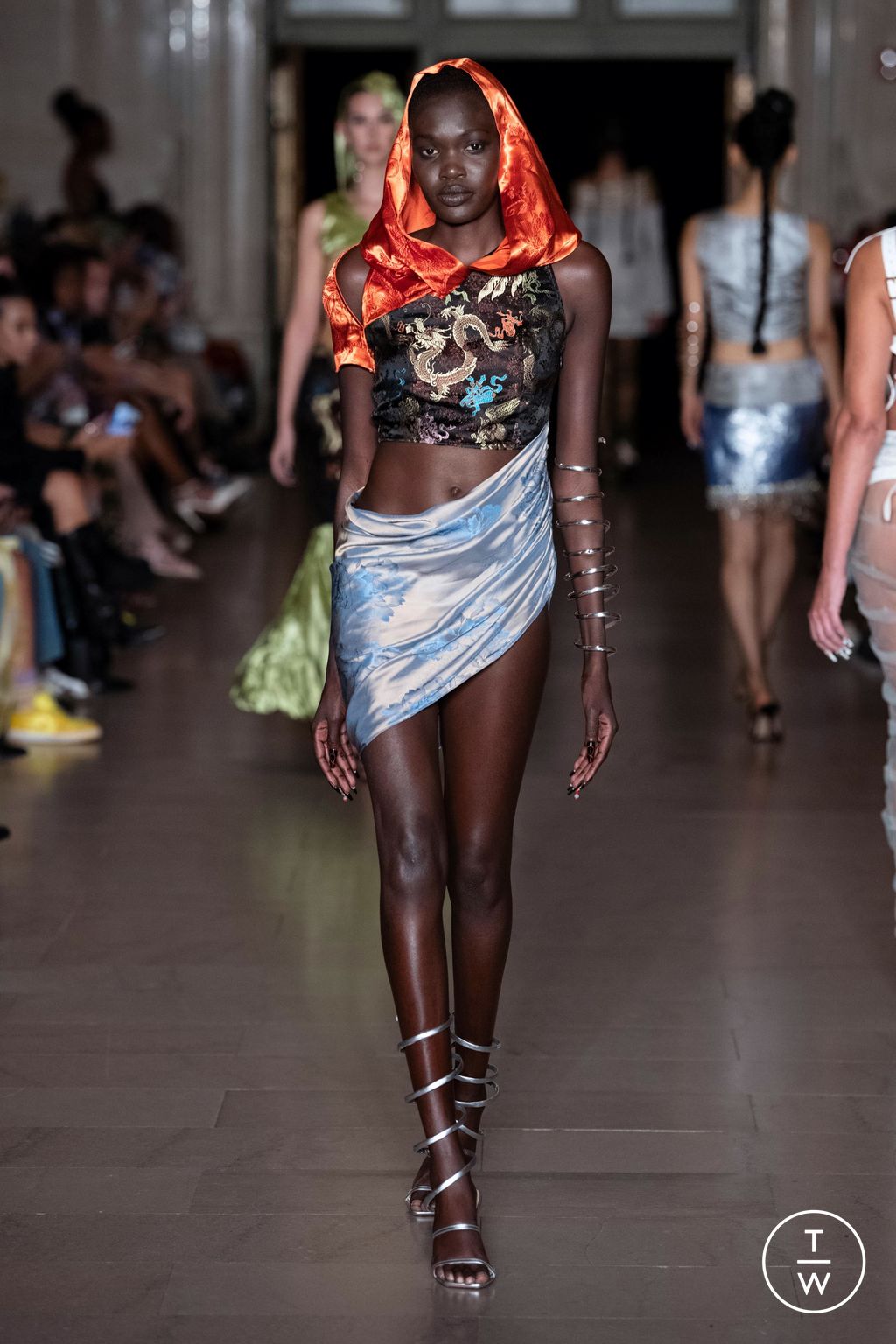 Fashion Week New York Spring/Summer 2023 look 21 from the Kim Shui collection womenswear