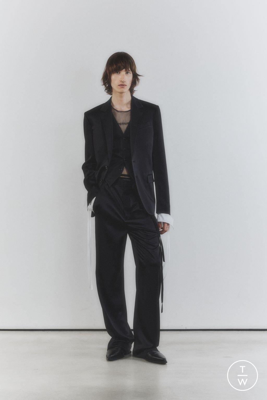 Fashion Week Paris Resort 2026 look 37 from the Ann Demeulemeester collection womenswear