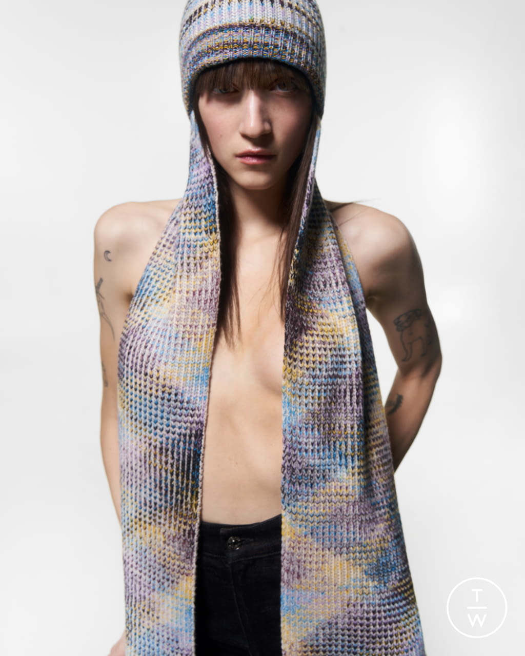 Fashion Week Milan Pre-Fall 2021 look 37 from the Missoni collection womenswear