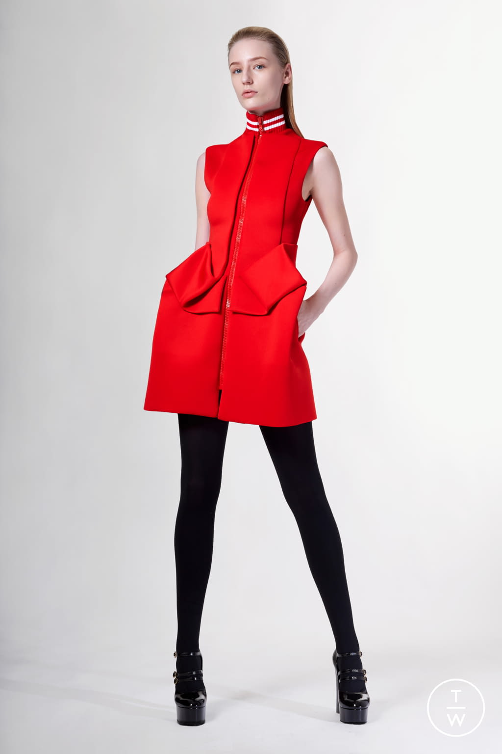 Fashion Week New York Fall/Winter 2021 look 37 de la collection Sukeina womenswear