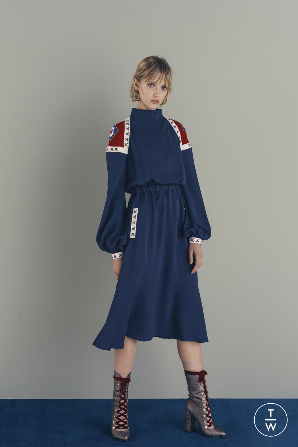 Fashion Week Milan Pre-Fall 2019 look 36 from the Stella Jean collection womenswear
