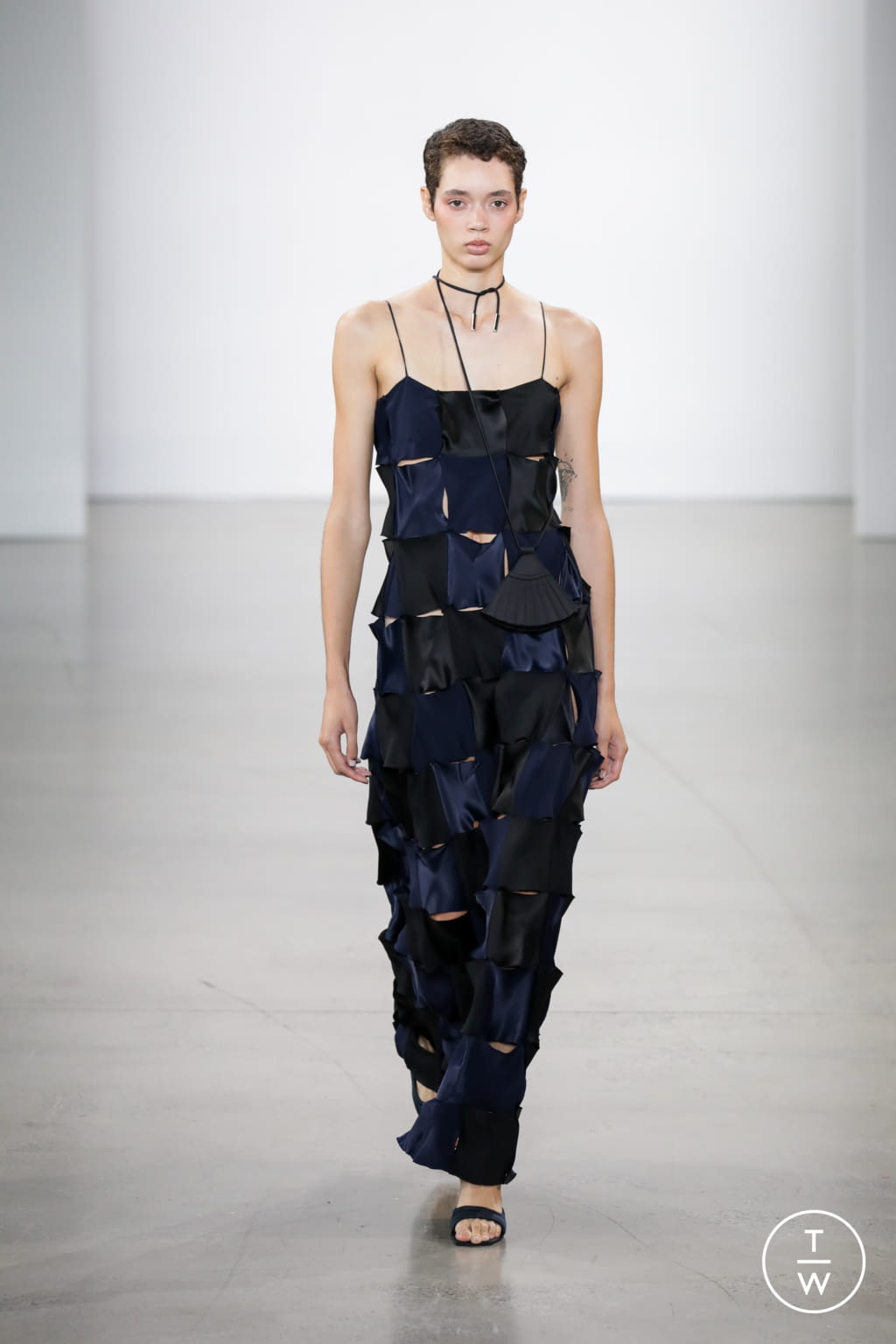 Fashion Week New York Spring/Summer 2022 look 37 from the Bevza collection womenswear