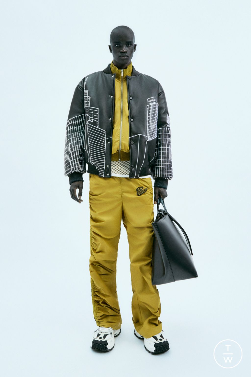 Fashion Week Paris Resort 2024 look 37 from the Off-White collection womenswear