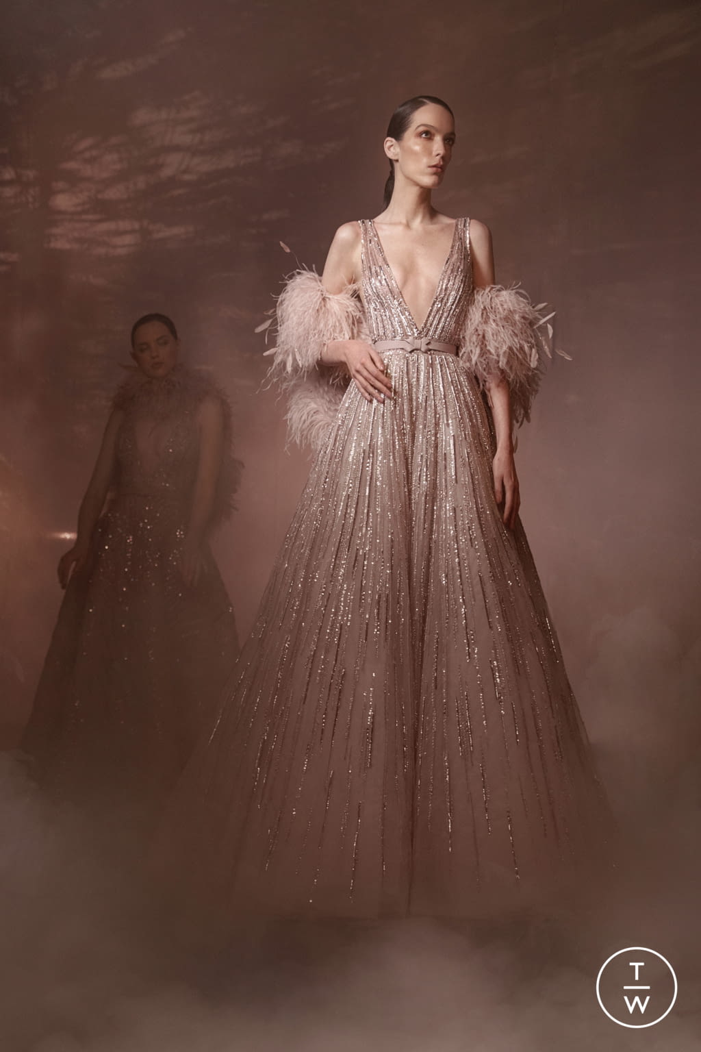 Fashion Week Paris Spring/Summer 2021 look 36 from the Zuhair Murad collection couture