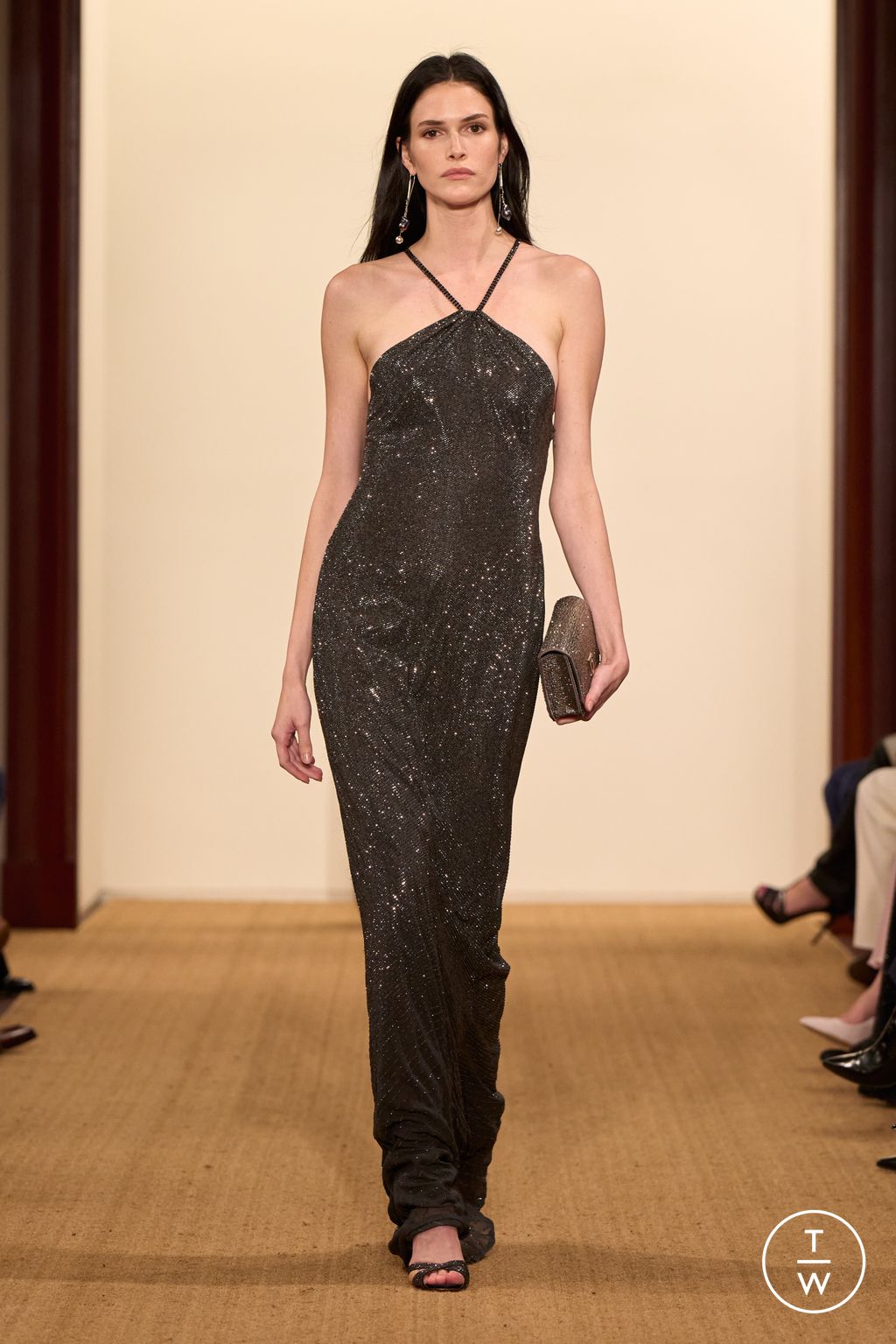 Fashion Week New York Fall/Winter 2024 look 37 de la collection Ralph Lauren womenswear