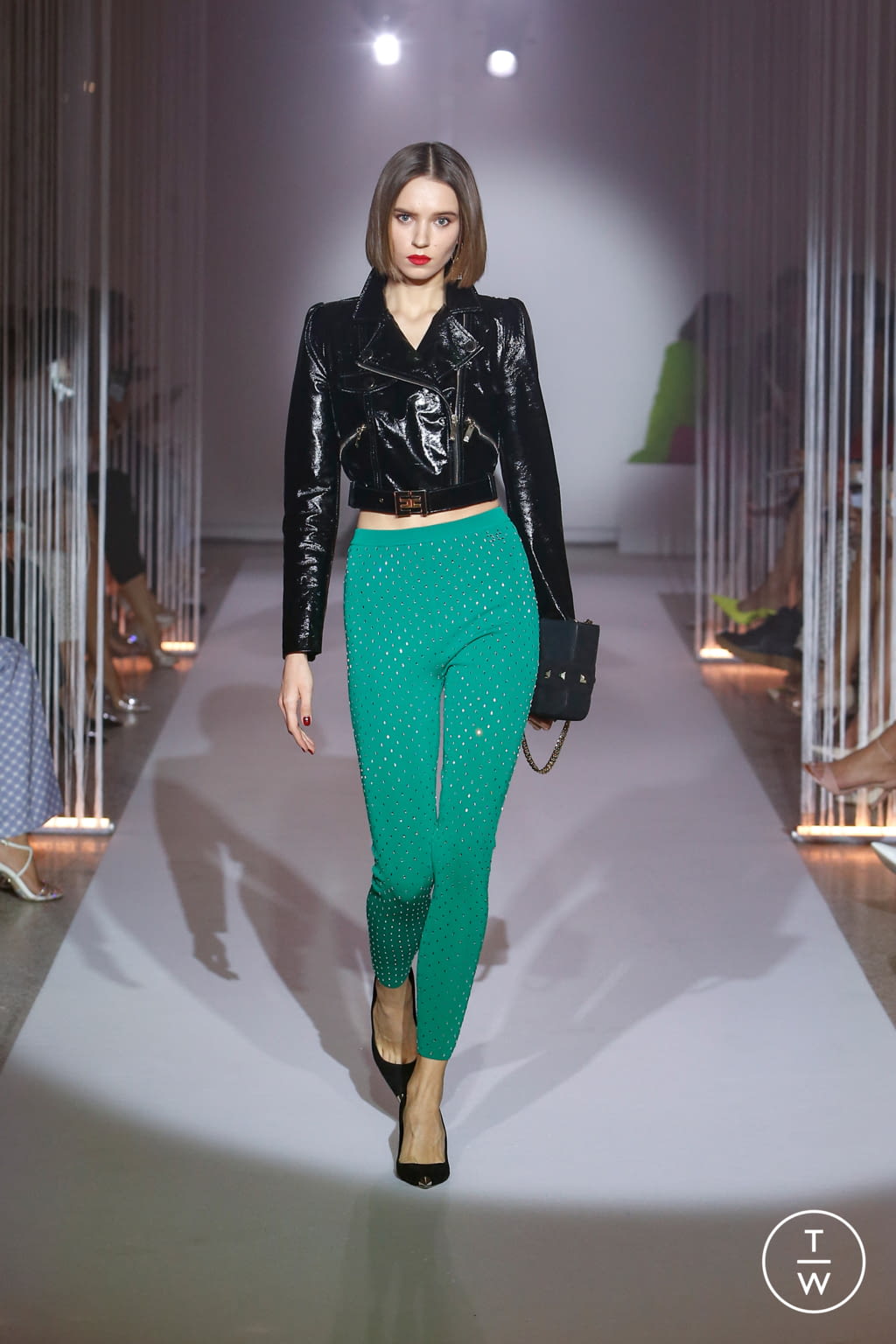 Fashion Week Milan Fall/Winter 2022 look 37 from the Elisabetta Franchi collection womenswear