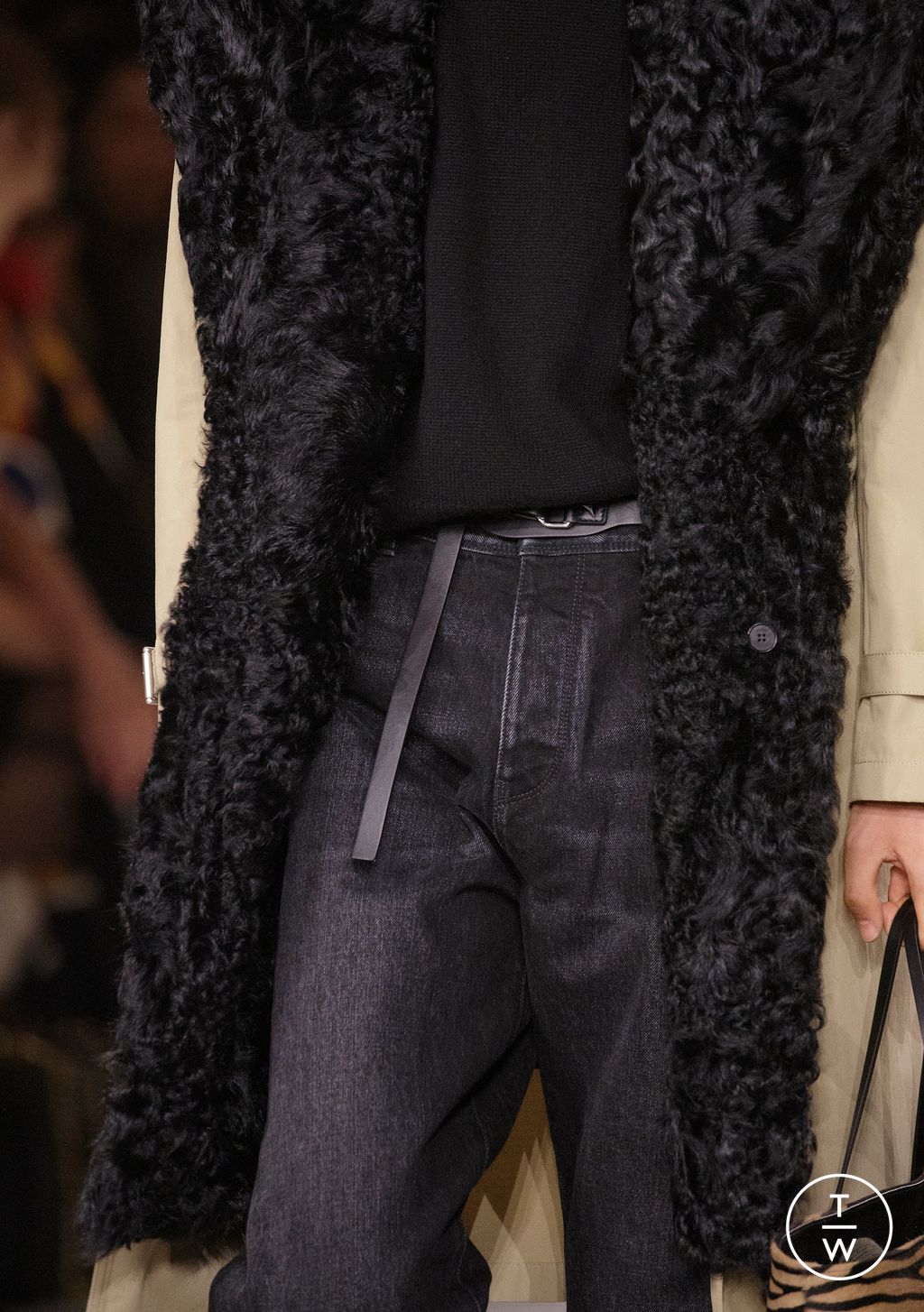 Fashion Week Milan Fall/Winter 2026 look 50 from the Fendi collection womenswear accessories