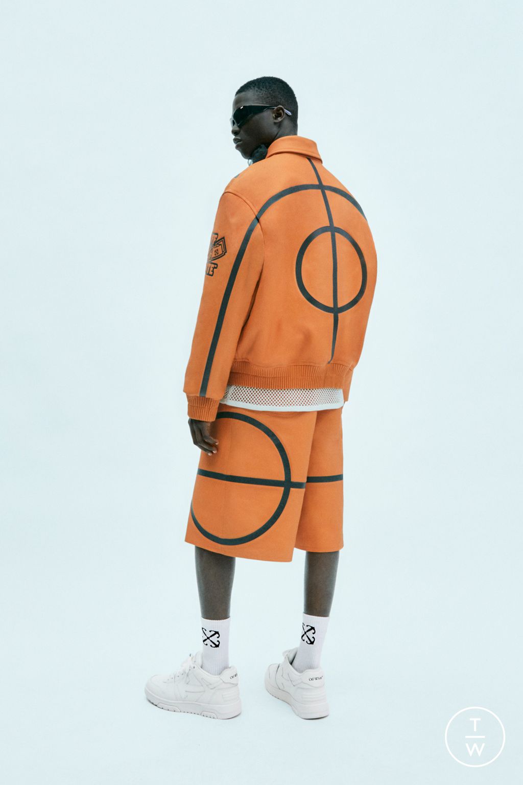 Fashion Week Paris Resort 2024 look 38 from the Off-White collection womenswear