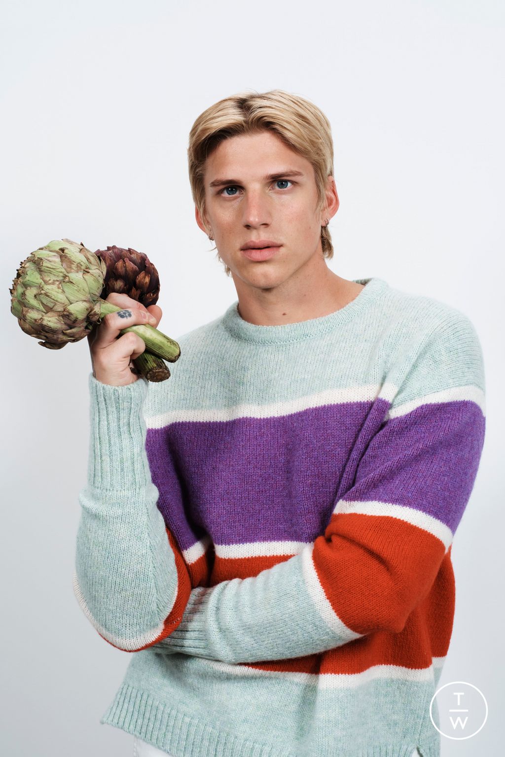 Fashion Week Paris Resort 2026 look 38 from the JW Anderson collection womenswear