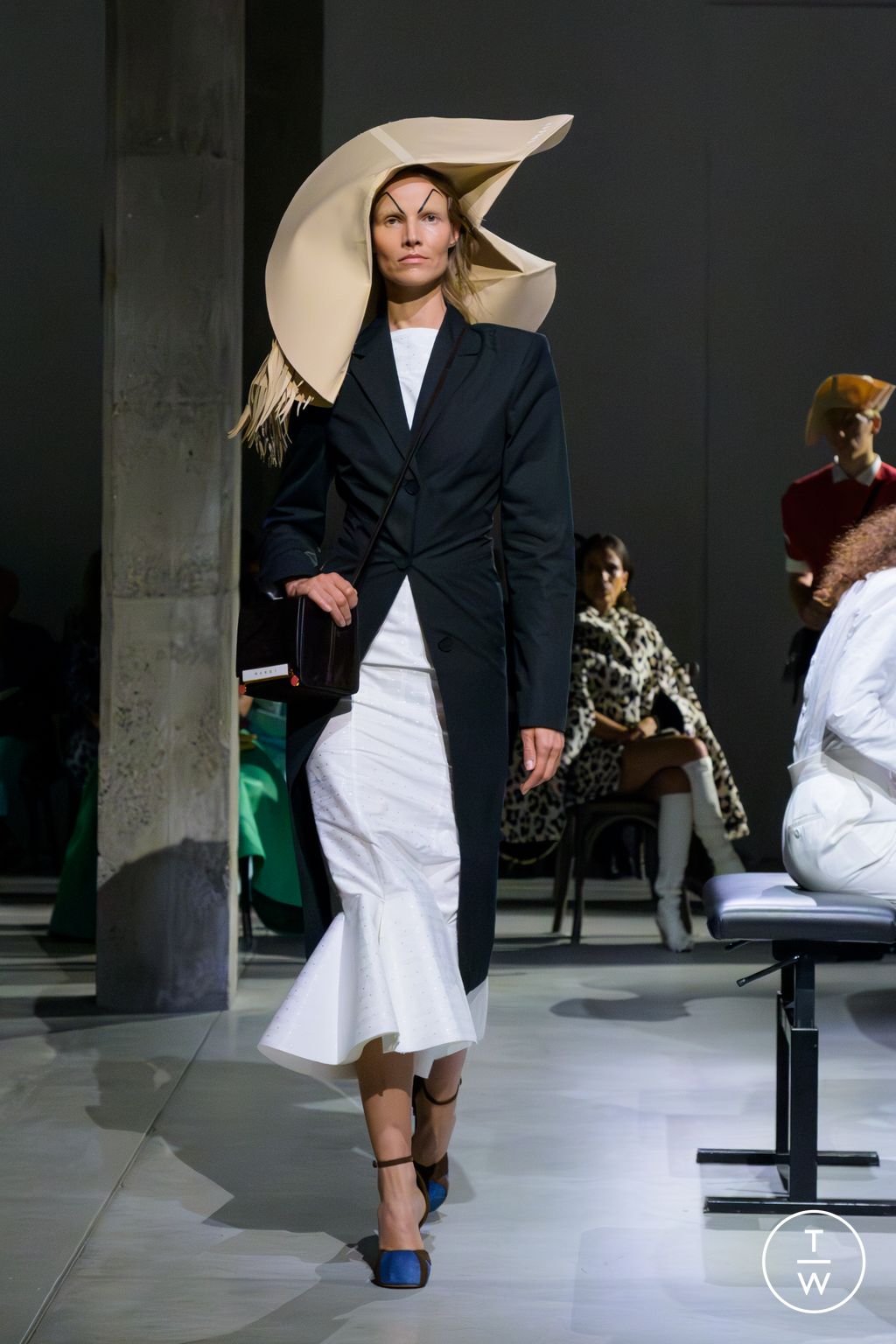 Fashion Week Milan Spring/Summer 2025 look 38 from the Marni collection womenswear