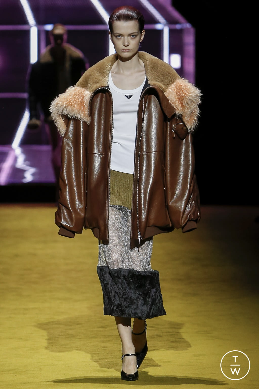 Fashion Week Milan Fall/Winter 2022 look 38 de la collection Prada womenswear
