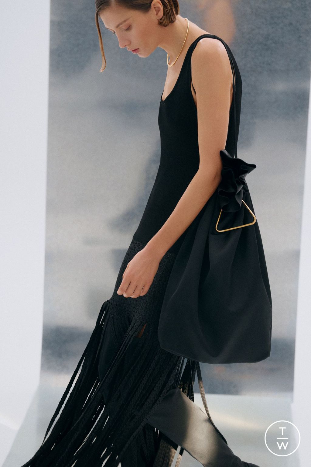 Fashion Week New York Pre-Fall 2023 look 28 from the Bevza collection womenswear