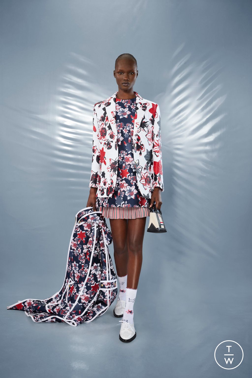 Fashion Week New York Resort 2025 look 39 de la collection Thom Browne womenswear