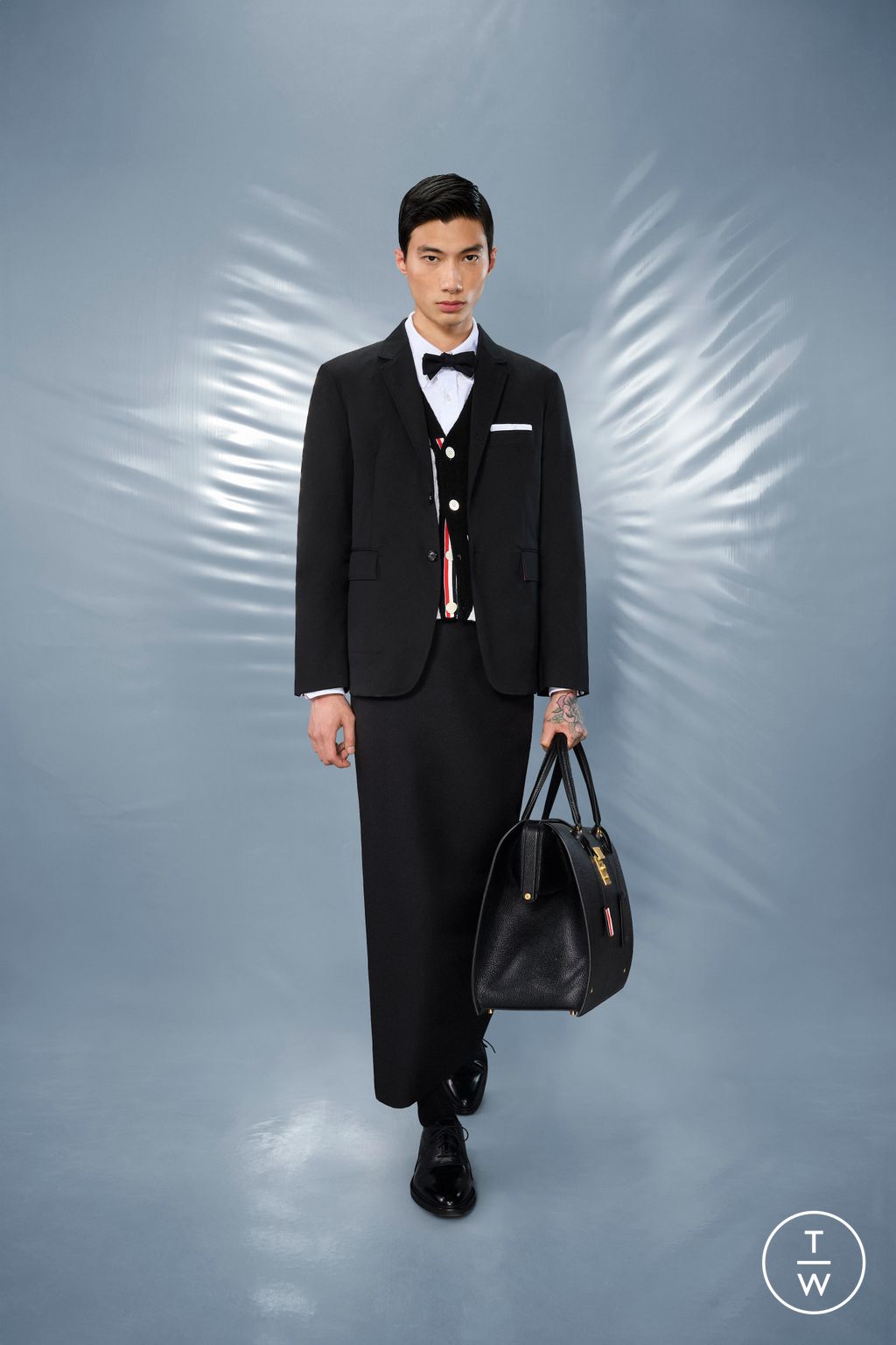 Fashion Week New York Resort 2025 look 40 from the Thom Browne collection 男装