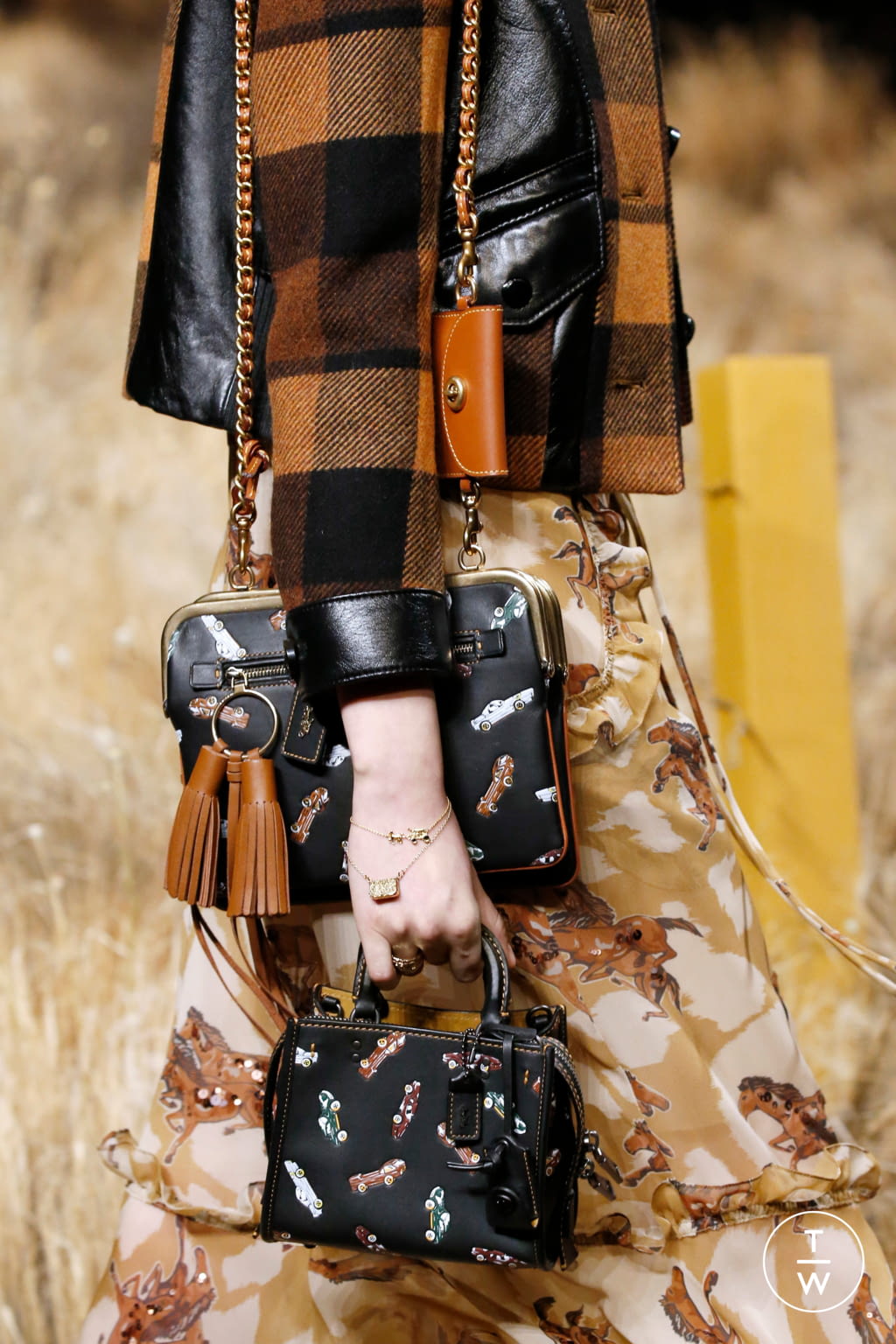 Fashion Week  Fall/Winter 2017 look 16 from the Coach collection womenswear accessories