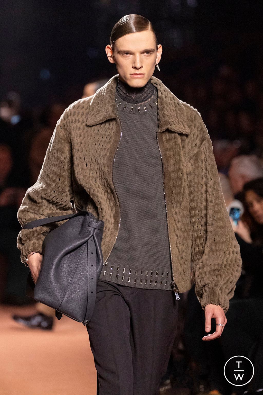 Fashion Week Milan Fall/Winter 2025 look 114 from the Fendi collection womenswear accessories