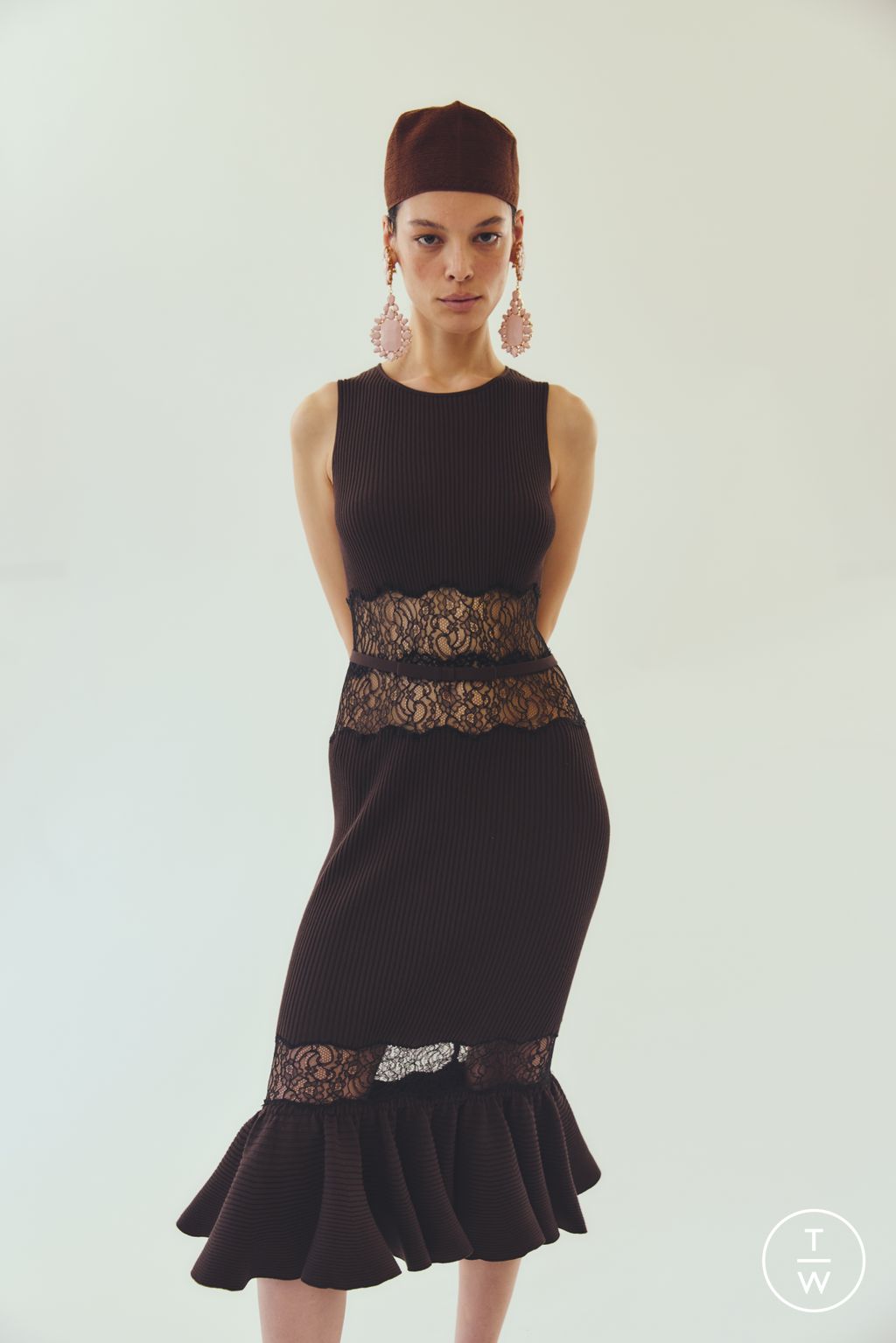 Fashion Week Paris Resort 2026 look 38 de la collection Giambattista Valli womenswear