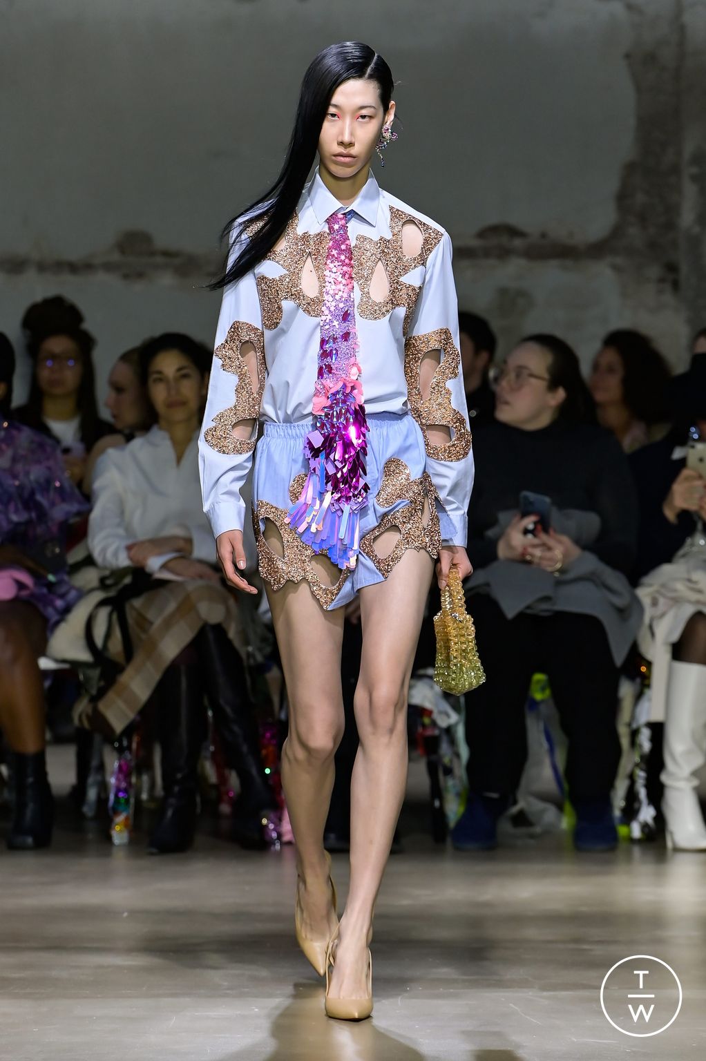 Fashion Week Paris Spring/Summer 2023 look 2 from the Germanier collection womenswear