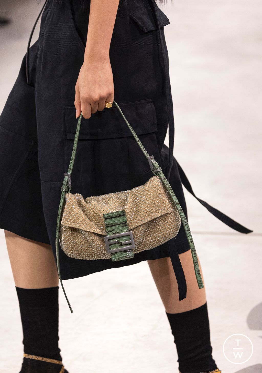 Fashion Week Milan Fall/Winter 2026 look 53 de la collection Fendi womenswear accessories