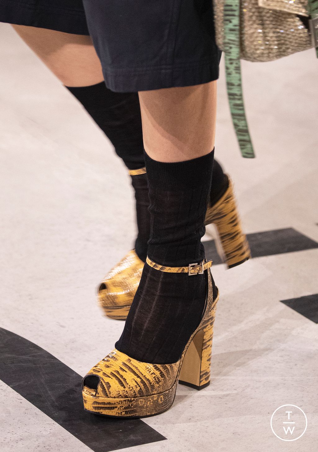 Fashion Week Milan Fall/Winter 2026 look 54 from the Fendi collection womenswear accessories