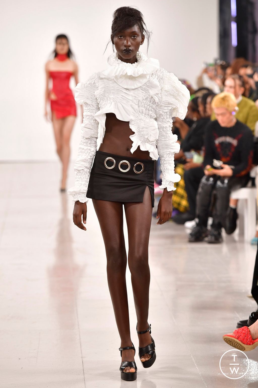 Fashion Week London Spring/Summer 2023 look 22 from the Feben collection womenswear