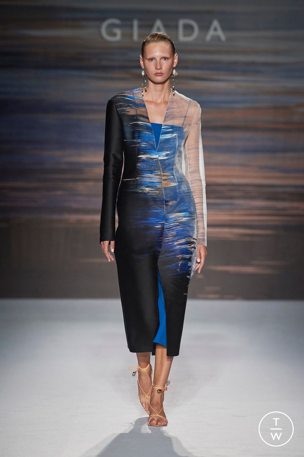 Fashion Week Milan Spring/Summer 2023 look 38 from the Giada collection womenswear