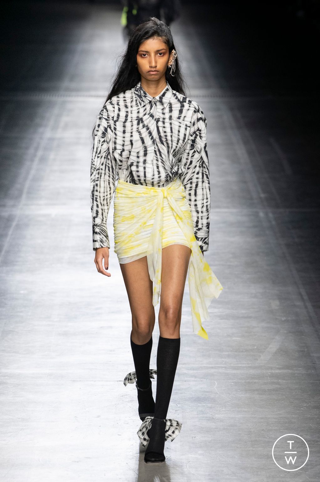 Fashion Week Milan Spring/Summer 2023 look 18 from the MSGM collection womenswear