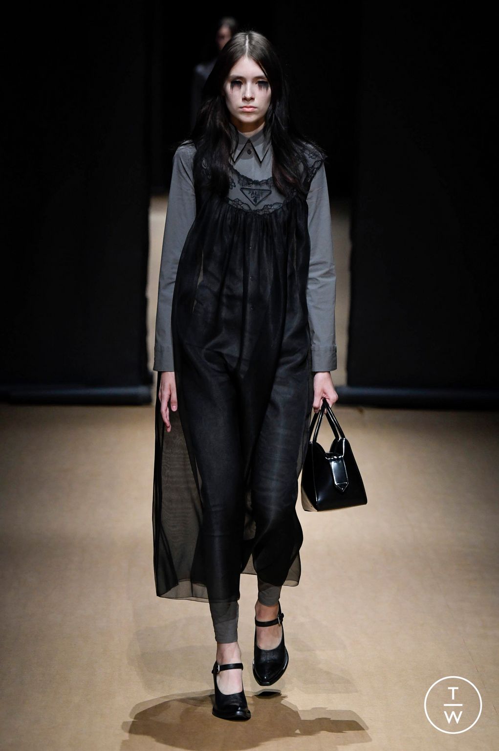 Fashion Week Milan Spring/Summer 2023 look 5 from the Prada collection womenswear