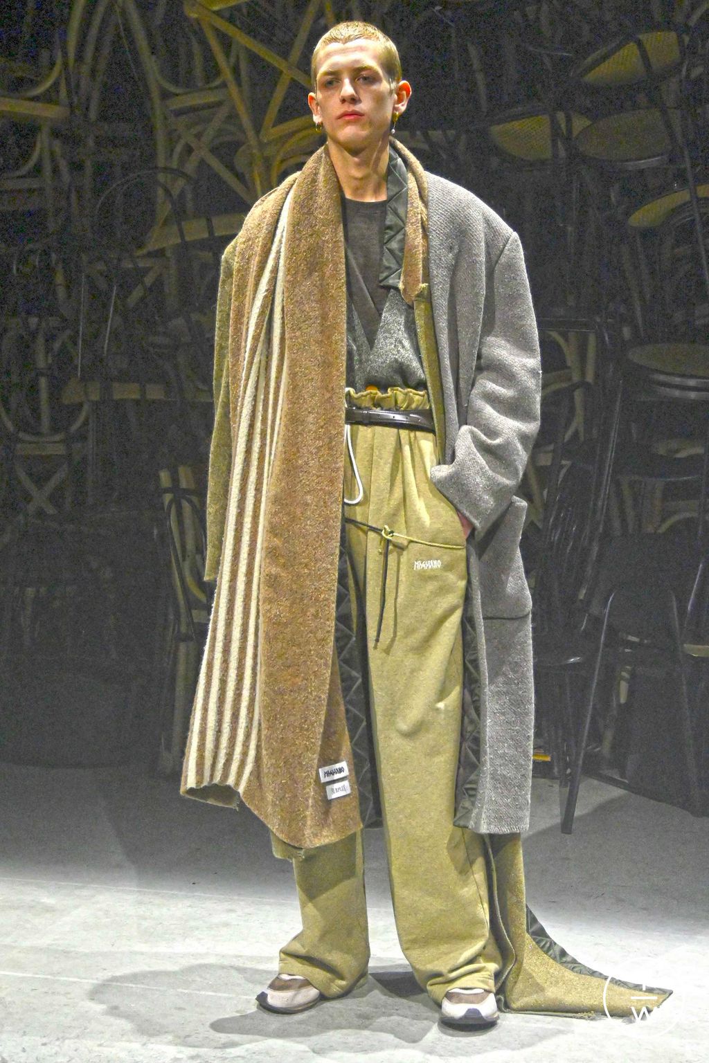 Fashion Week Milan Fall/Winter 2023 look 26 from the Magliano collection menswear