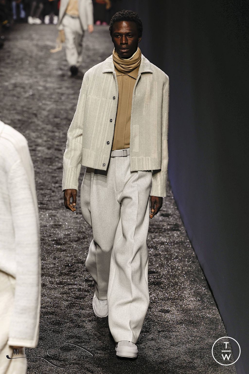 Fashion Week Milan Fall/Winter 2023 look 13 from the ZEGNA collection 男装