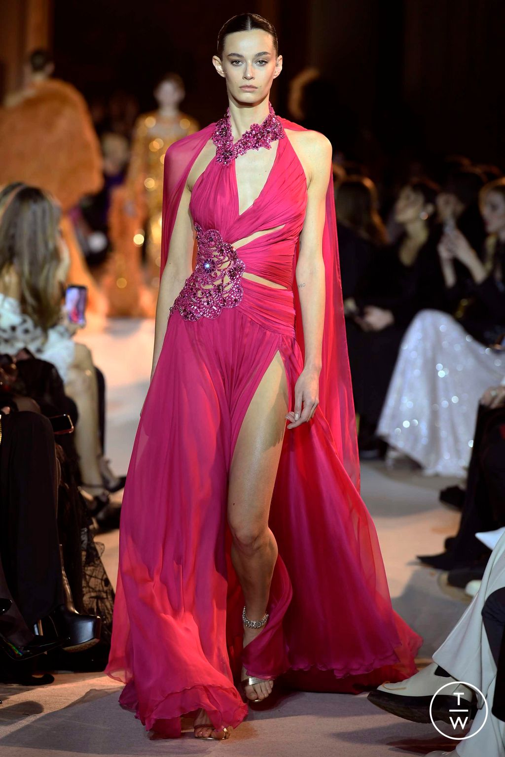 Fashion Week Paris Spring/Summer 2023 look 37 de la collection Zuhair Murad couture