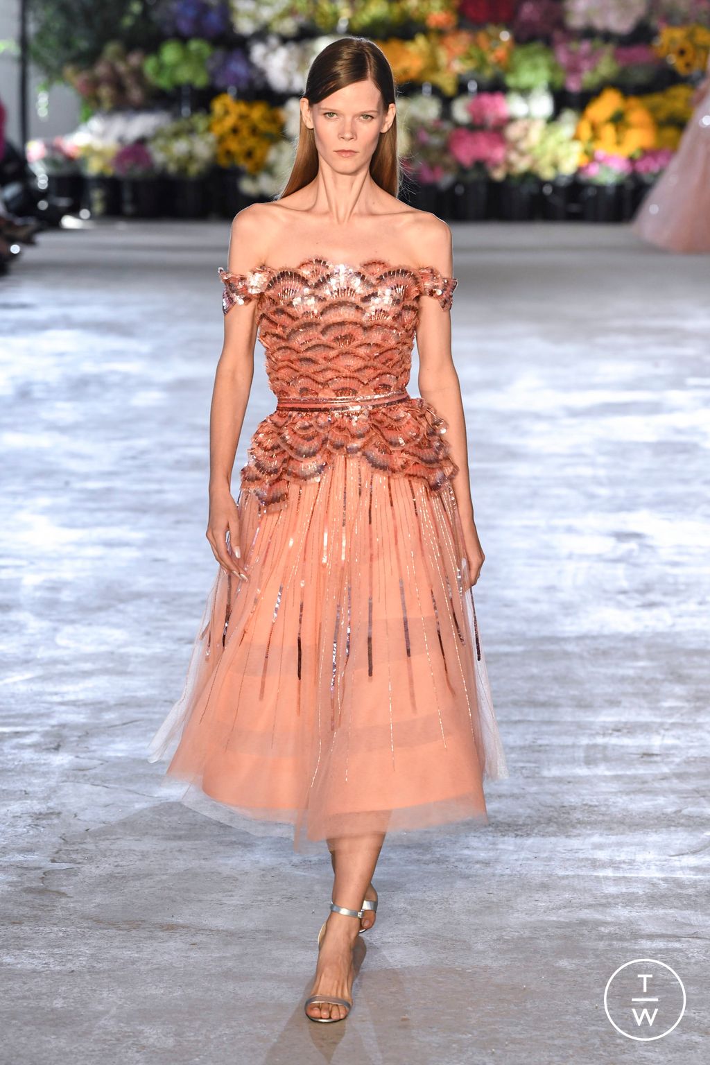 Fashion Week New York Spring/Summer 2023 look 9 de la collection Pamella Roland womenswear