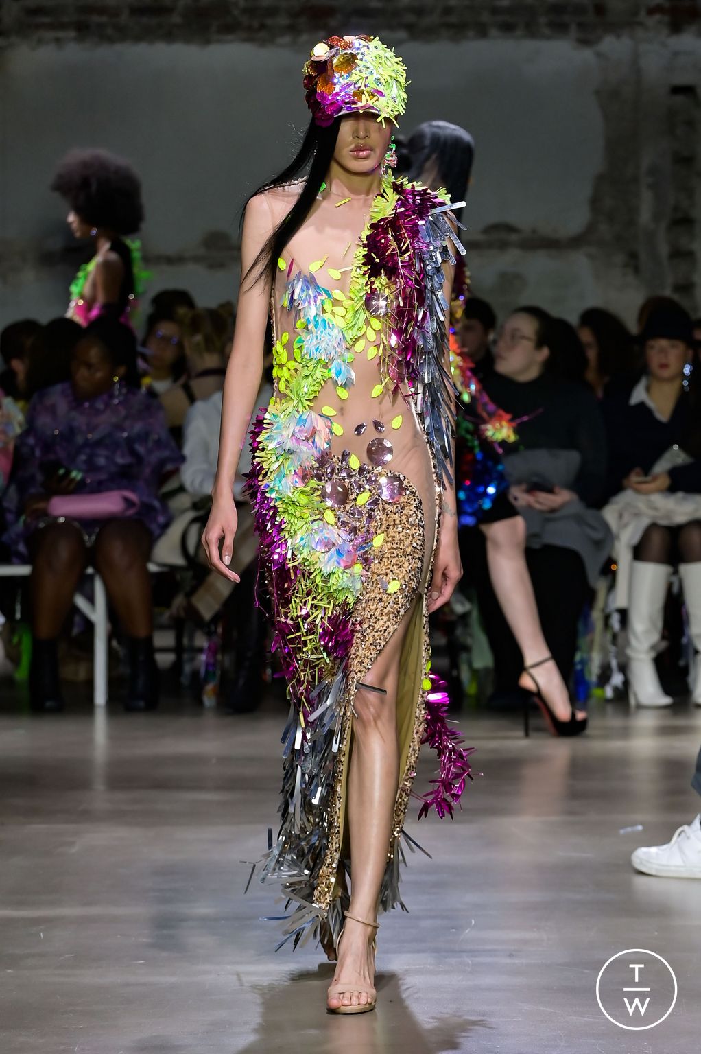 Fashion Week Paris Spring/Summer 2023 look 22 from the Germanier collection 女装