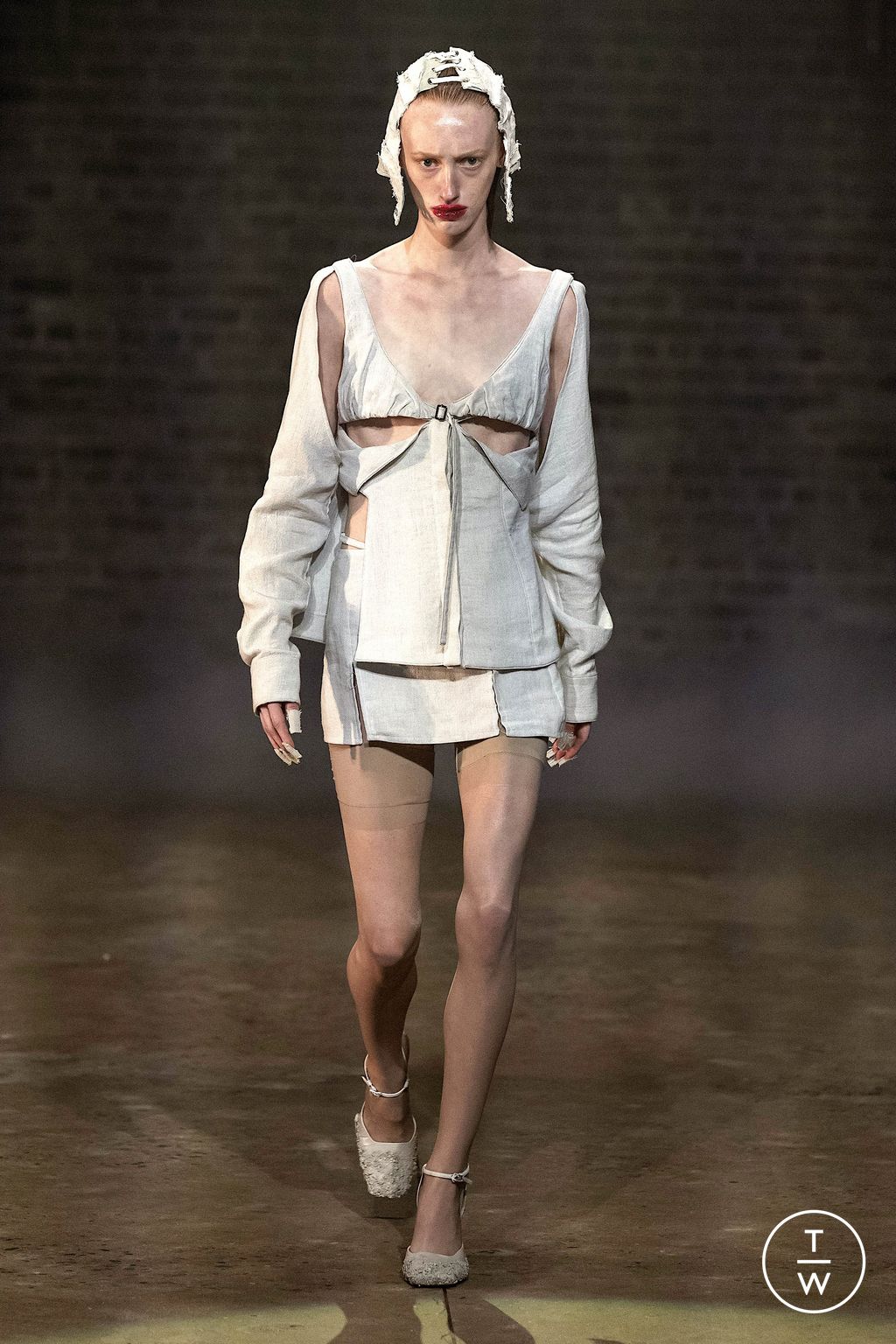Fashion Week New York Spring/Summer 2023 look 3 de la collection Elena Velez womenswear