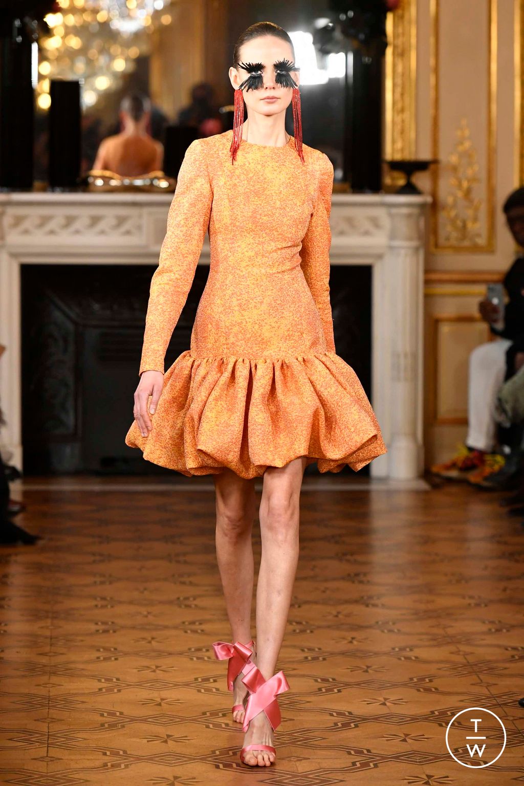Fashion Week Paris Spring/Summer 2023 look 9 from the Imane Ayissi collection couture