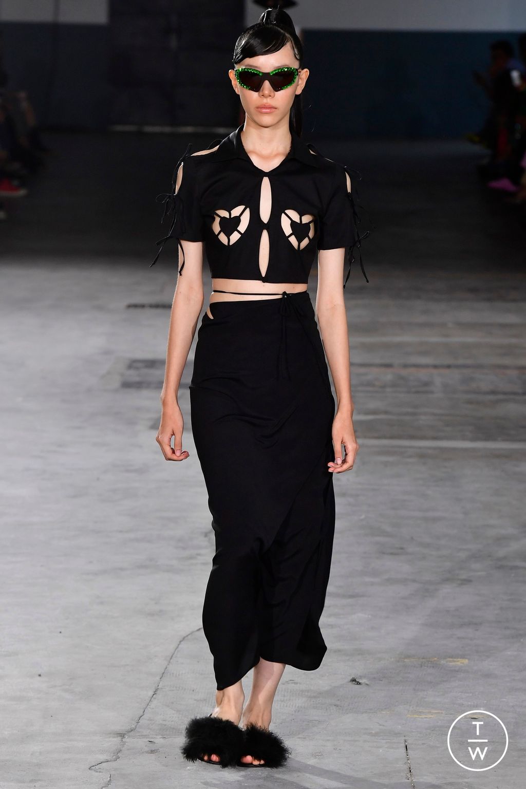 Fashion Week Milan Spring/Summer 2023 look 21 from the Vivetta collection 女装