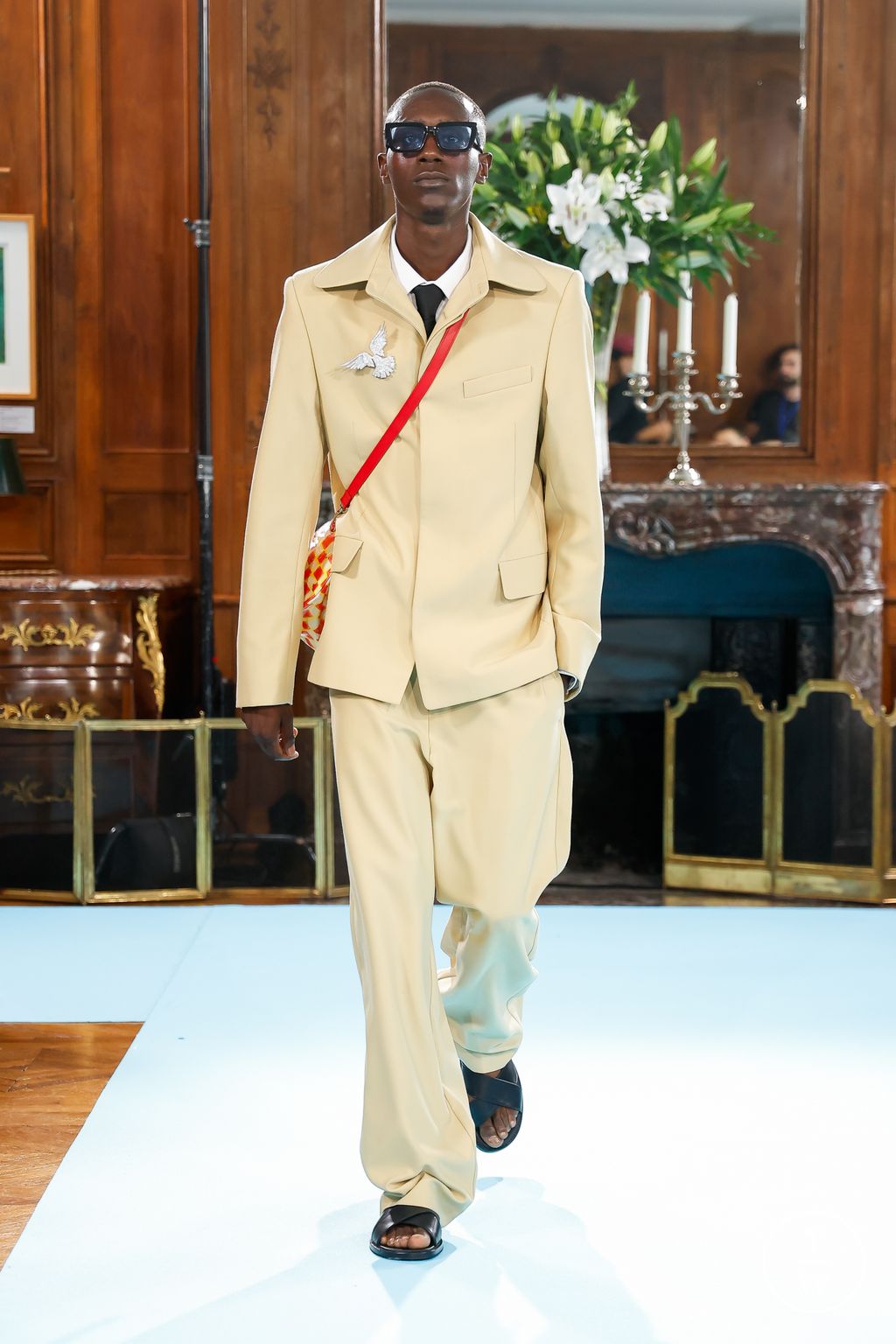 Fashion Week Paris Spring-Summer 2025 look 2 from the 3.PARADIS collection menswear